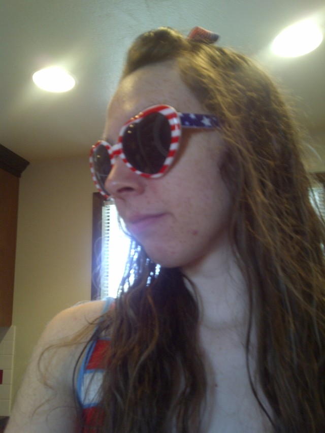 Love these sunglasses I got at Rue 21 a while ago. 